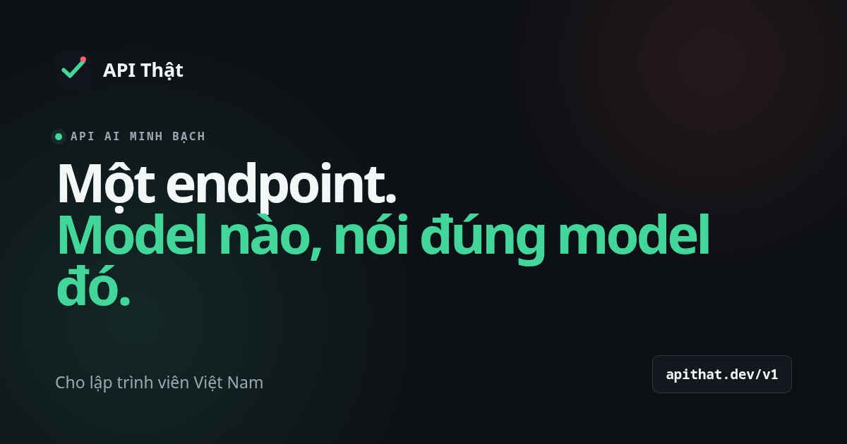 Ảnh xem trước API Thật | Model nào, nói đúng model đó